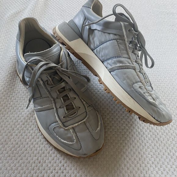Maison Margiela50/50 Sneakers Men’s41 Pale Blue Runners Italy US 8